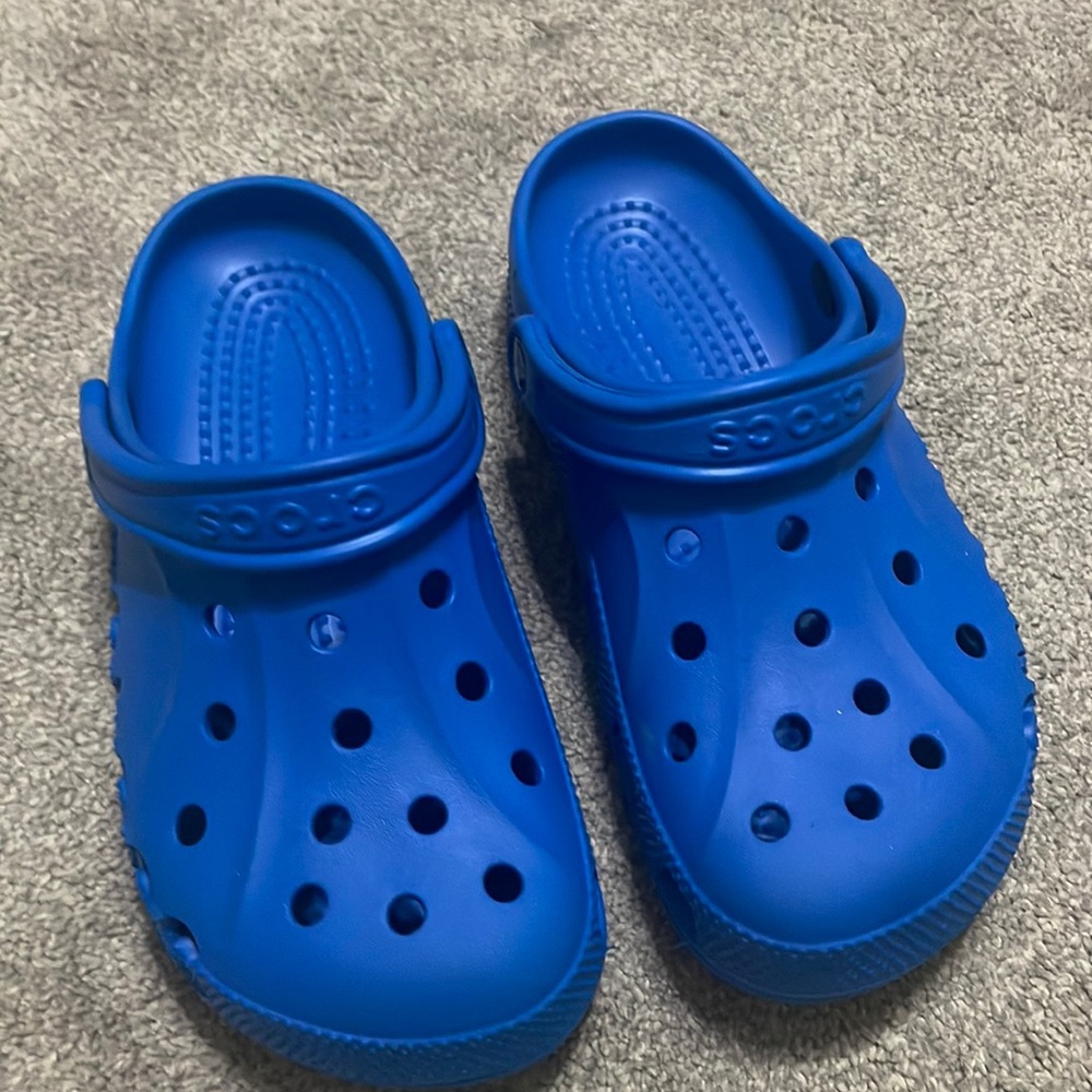 Royal Blue crocs